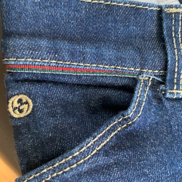 SALE💥💥GUCCI authentic skinny jeans; boys size 10 - Picture 6 of 12